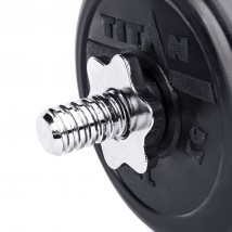 Гантель разборная 27 кг TITAN Barbell - d26